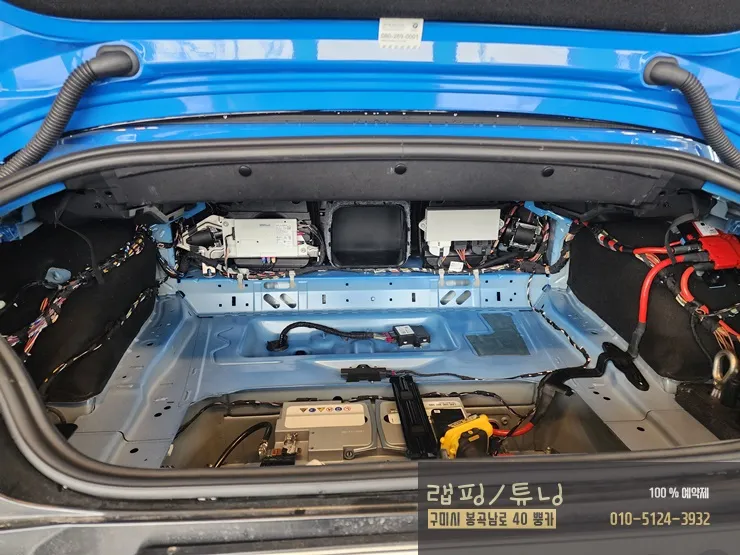 BMW Z4 G29のカーオーディオ施工事例 施工写真 4