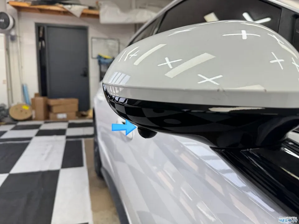 Hyundai Sonata DN8 surround view camera installation result