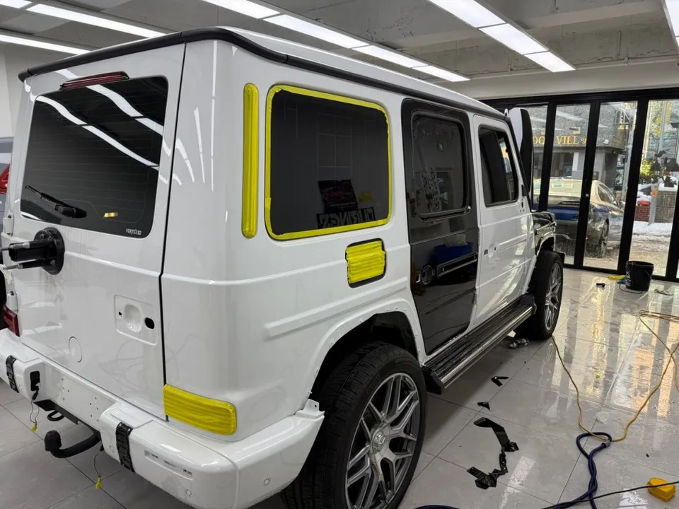 メルセデス・ベンツ G63 AMG PPF施工事例|韓国での実例 施工写真 2-3