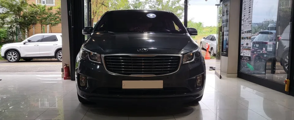Kia Carnival oem options installation result