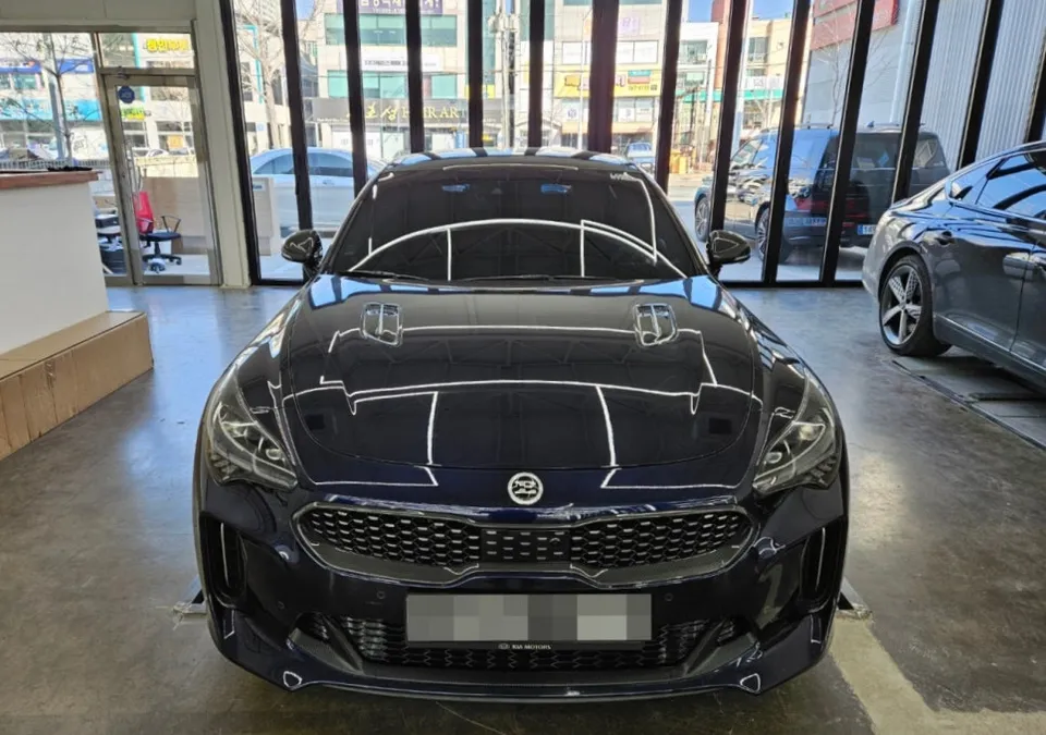 Kia Stinger exhaust upgrade installation result