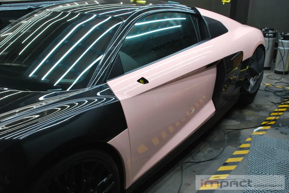 Audi R8のカラーPPF施工事例｜費用目安と仕上がり 施工写真 2-3