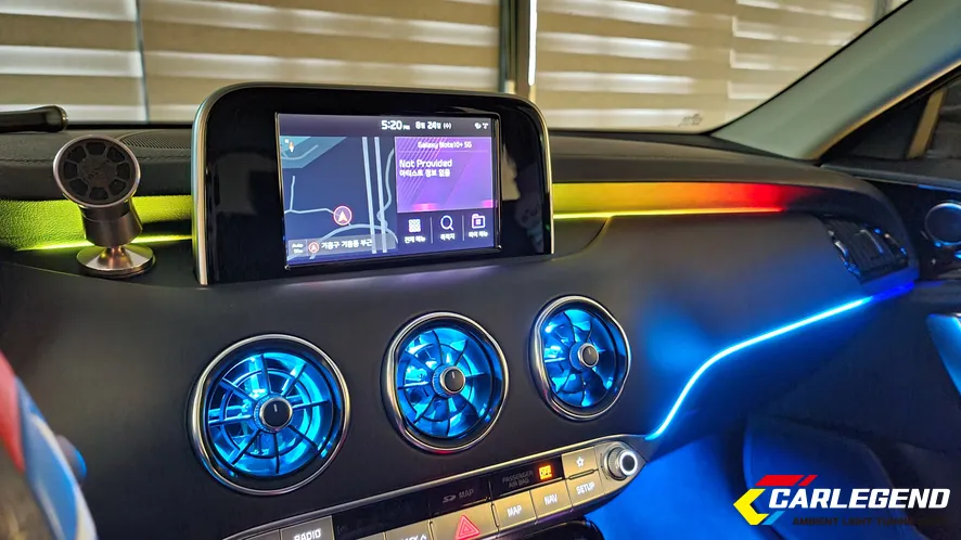 Kia Stinger ambient lighting - Kia Stinger Ambient Lighting Review: Seamless Integration photo 3