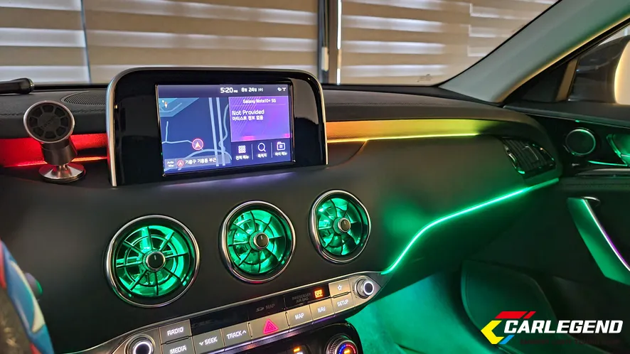 Kia Stinger ambient lighting - Kia Stinger Ambient Lighting Review: Seamless Integration photo 4