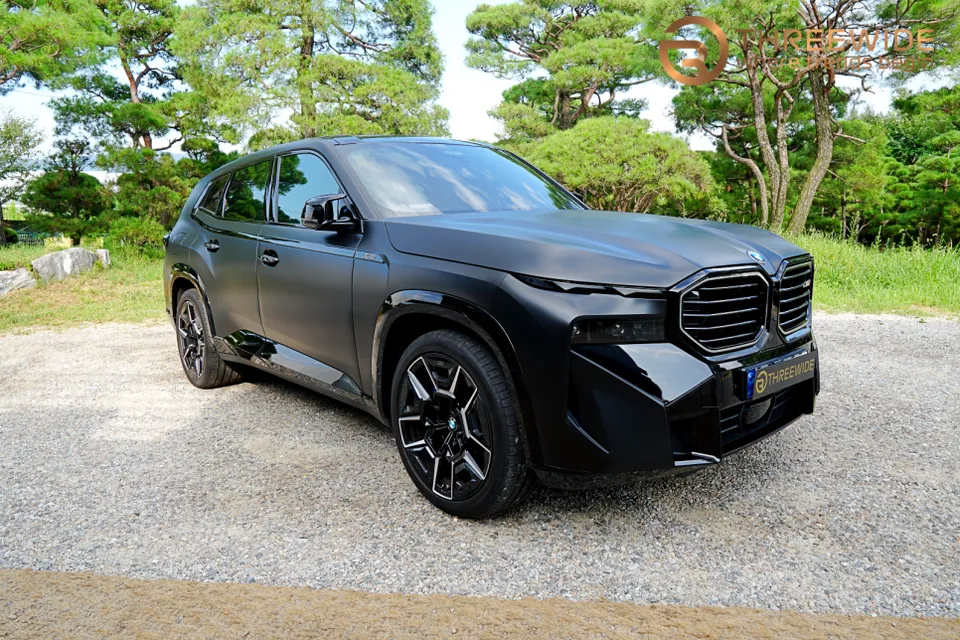 BMW XMの無光ブラックPPF施工事例｜費用目安・仕上がり 施工写真 3-1