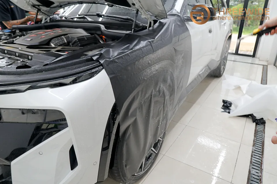 BMW XMの無光ブラックPPF施工事例｜費用目安・仕上がり 施工写真 2-3