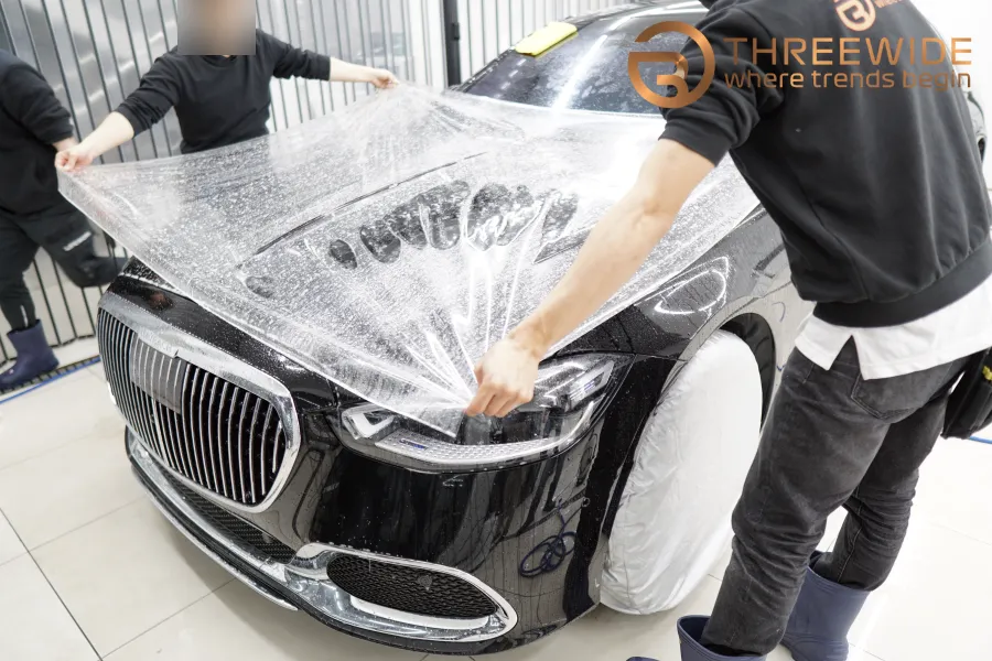 メルセデス・ベンツ Sクラス W223 PPF施工事例｜費用目安・仕上がり 施工写真 1-2