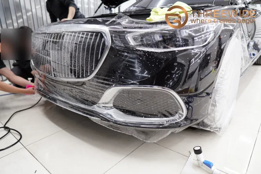 メルセデス・ベンツ Sクラス W223 PPF施工事例｜費用目安・仕上がり 施工写真 2-3
