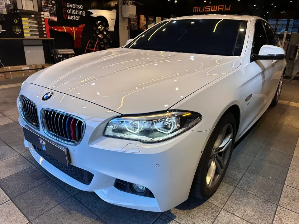 BMW 520d F10 android head unit installation result