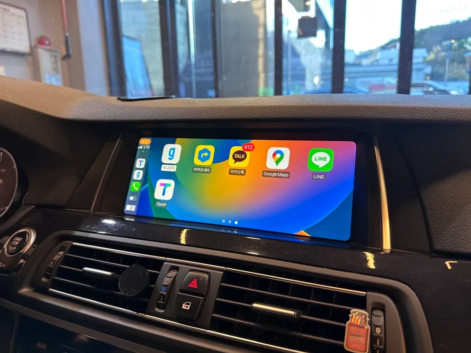 BMW 520d F10 android head unit - BMW F10 520d Android Head Unit Upgrade: Seamless CarPlay & Voice  photo 3