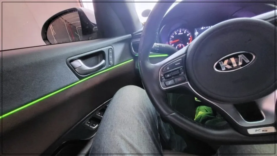 Kia K5 DL3 ambient lighting review