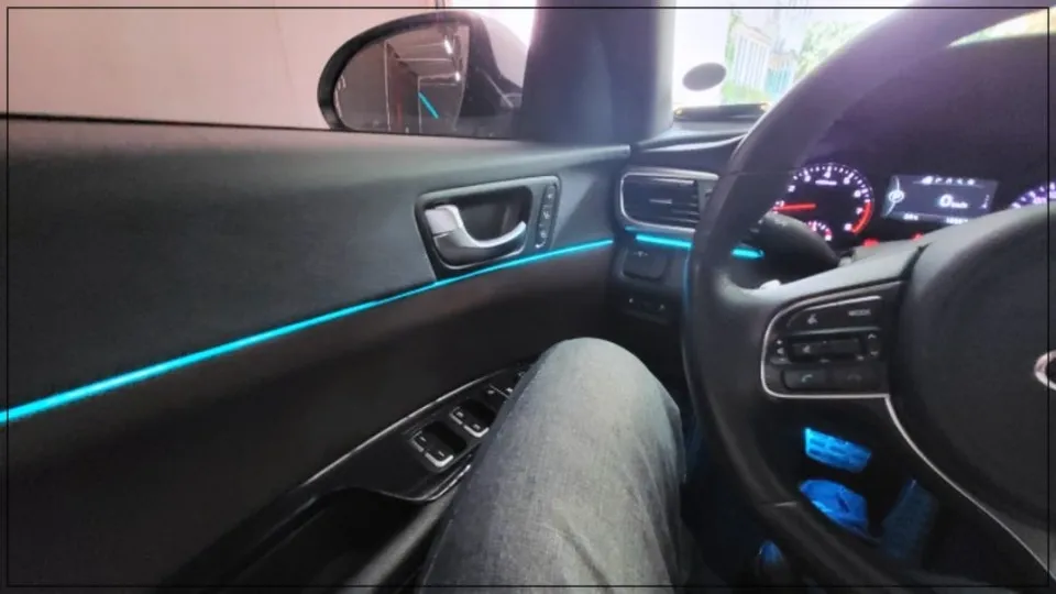 Kia K5 DL3 Ambient Lighting Review — Affordable ₩400k Install photo 2