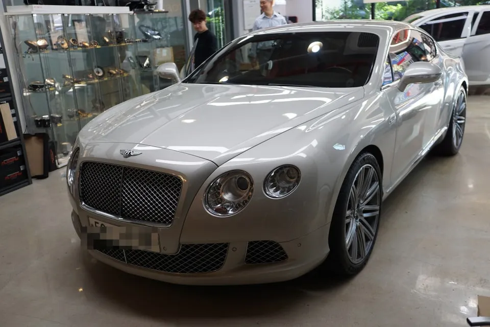 Bentley Continental GT oem options installation result