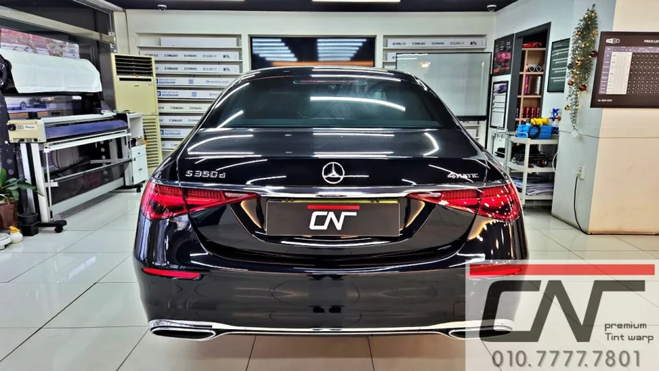 Mercedes-Benz S-Class W223 window tinting - Mercedes-Benz S-Class Window Tinting Review - Harckamp Royal Bond photo 5