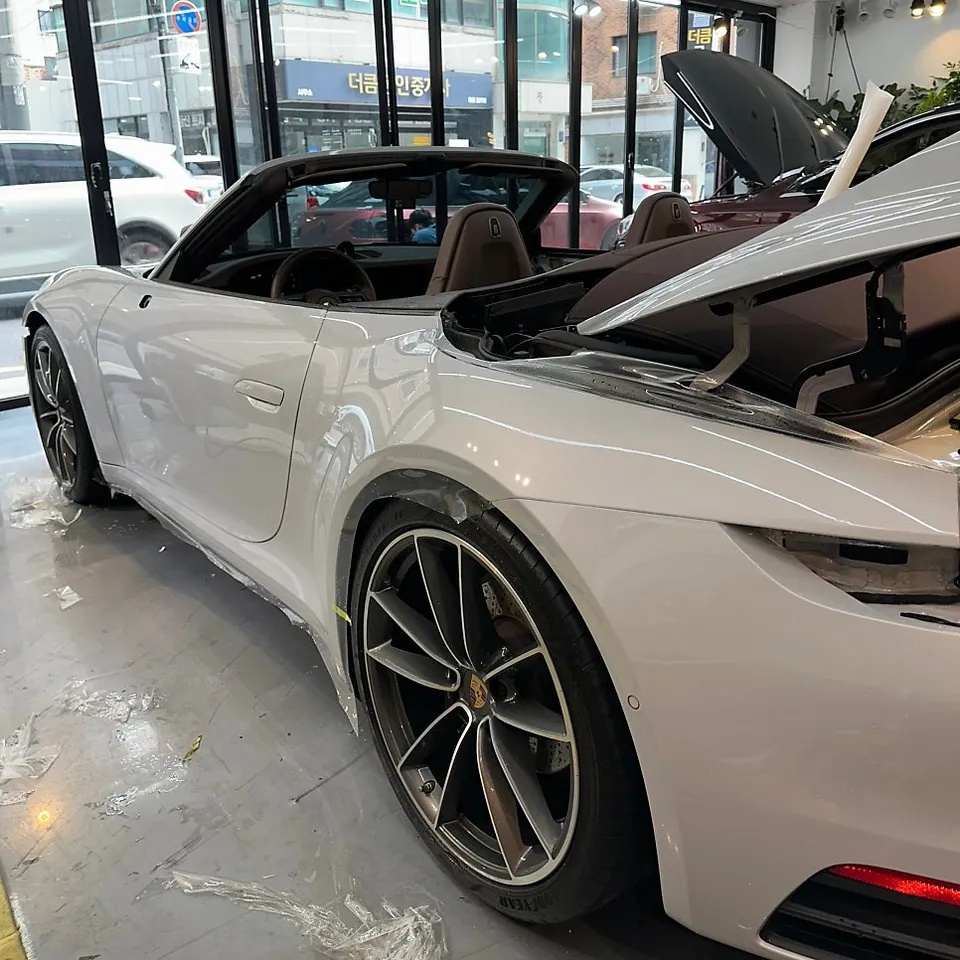 ポルシェ911 PPF施工事例｜費用目安と仕上がり 施工写真 3-2