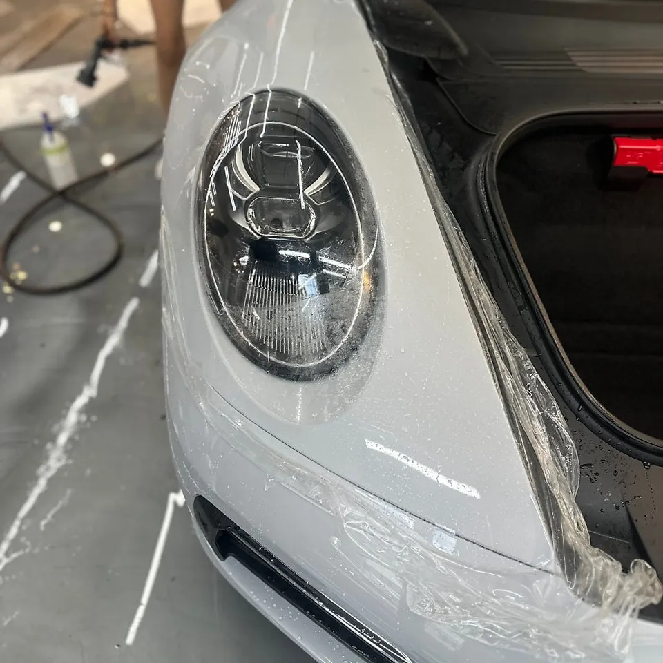 ポルシェ911 PPF施工事例｜費用目安と仕上がり 施工写真 1-3