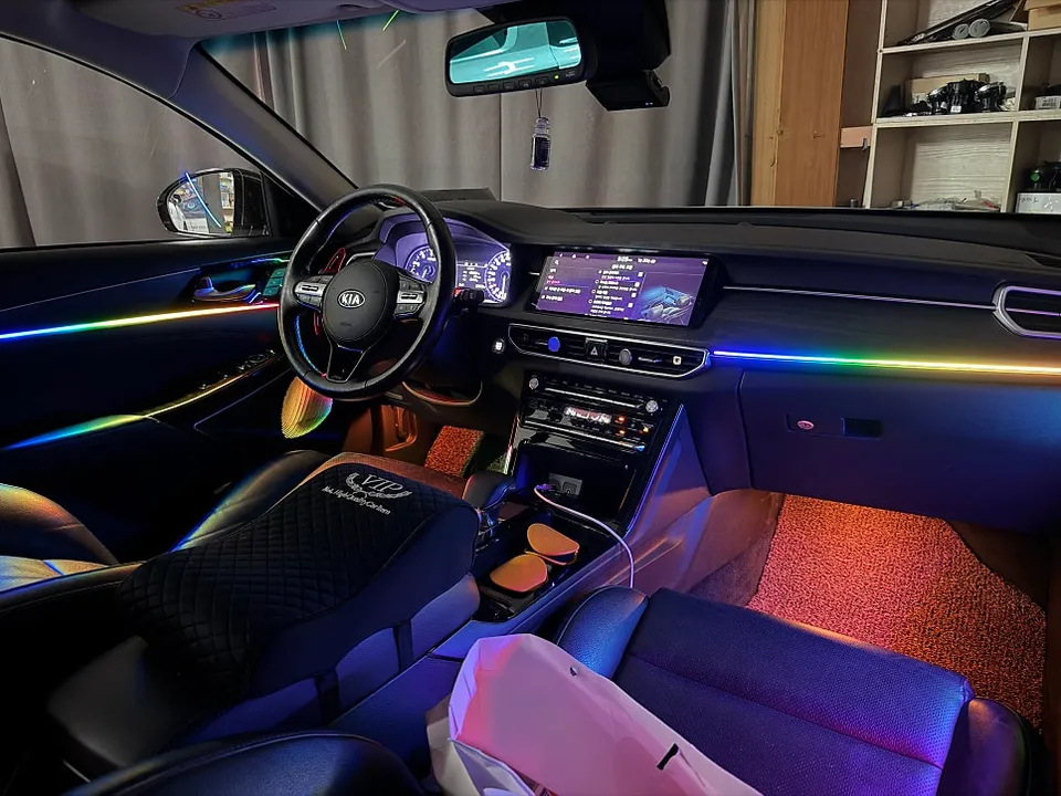 Kia K7 Premier ambient lighting - Kia K7 Premier Ambient Lighting Review — Cost & Results photo 3