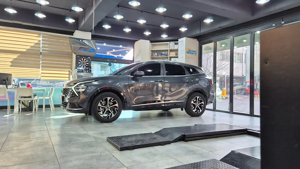 Kia Sportage NQ5 surround view camera installation result