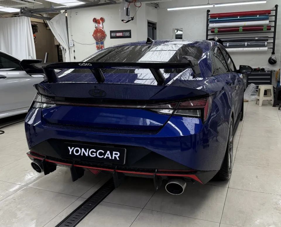 Hyundai Elantra N PPF施工事例|費用目安・仕上がり 施工写真 2-1