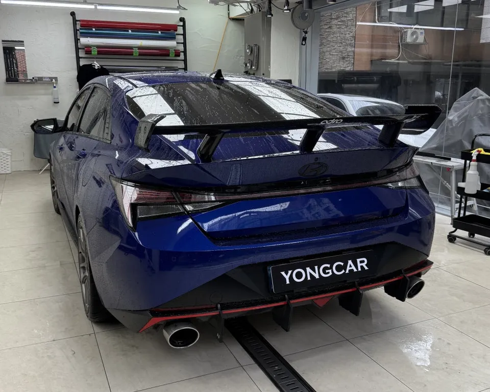 Hyundai Elantra N PPF施工事例|費用目安・仕上がり 施工写真 3-1