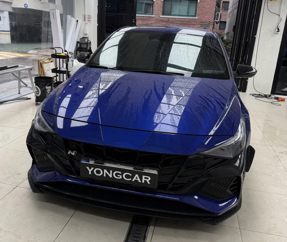 Hyundai Elantra N PPF施工事例|費用目安・仕上がり 施工写真 1-2
