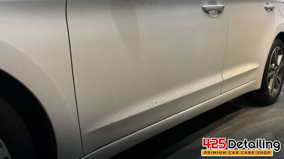 Hyundai Elantra ADのガラスコーティング事例 施工写真 4