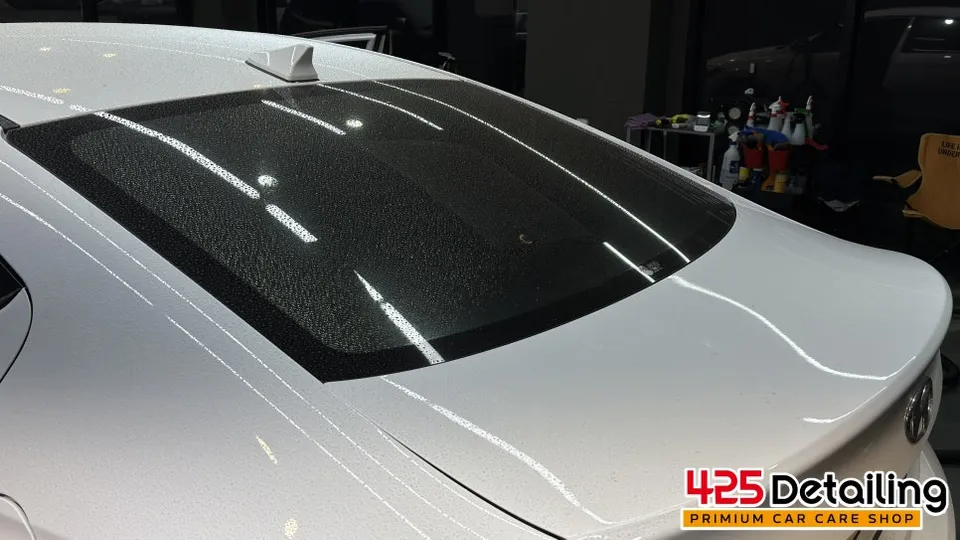 Hyundai Elantra ADのガラスコーティング事例 施工写真 5