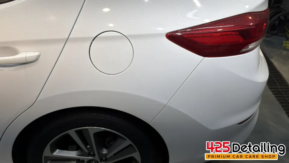Hyundai Elantra ADのガラスコーティング事例 施工写真 6