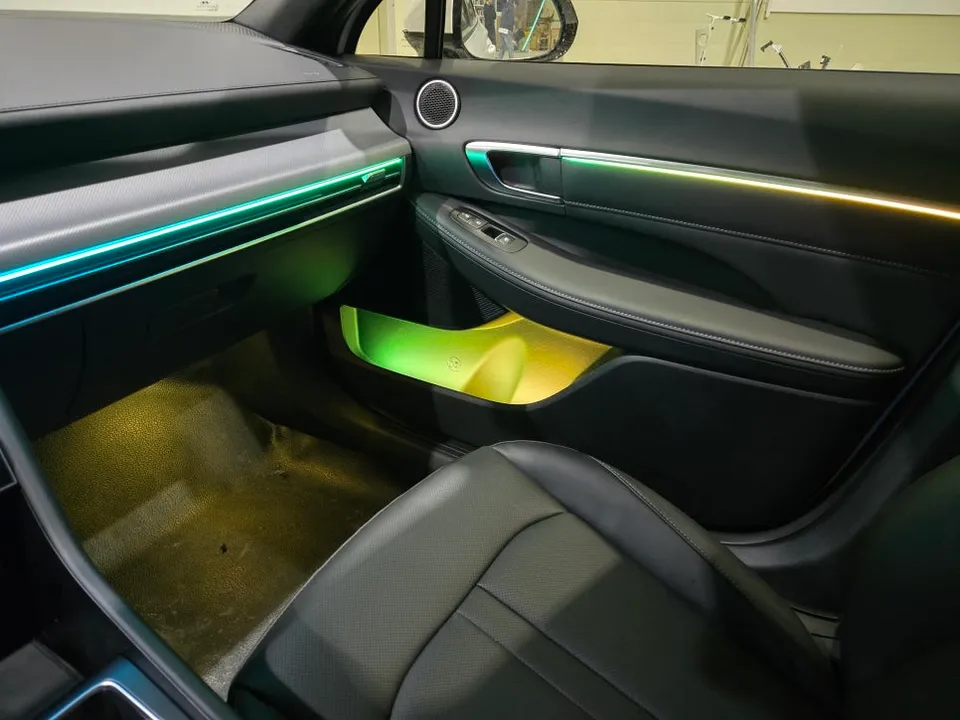 Hyundai Sonata ambient lighting - Hyundai Sonata Ambient Lighting Review: Cost & Results photo 4