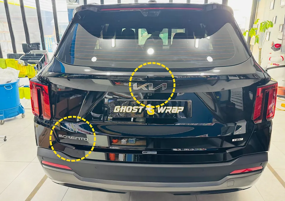 Kia Sorentoのカーラッピング事例｜費用目安・仕上がり 施工写真 2-1