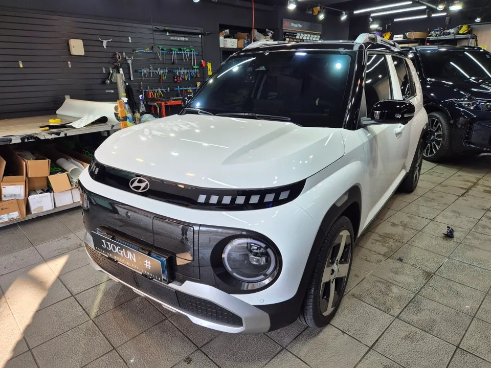 Hyundai Casperのカーラッピング事例｜費用目安・仕上がり 施工写真 3-3