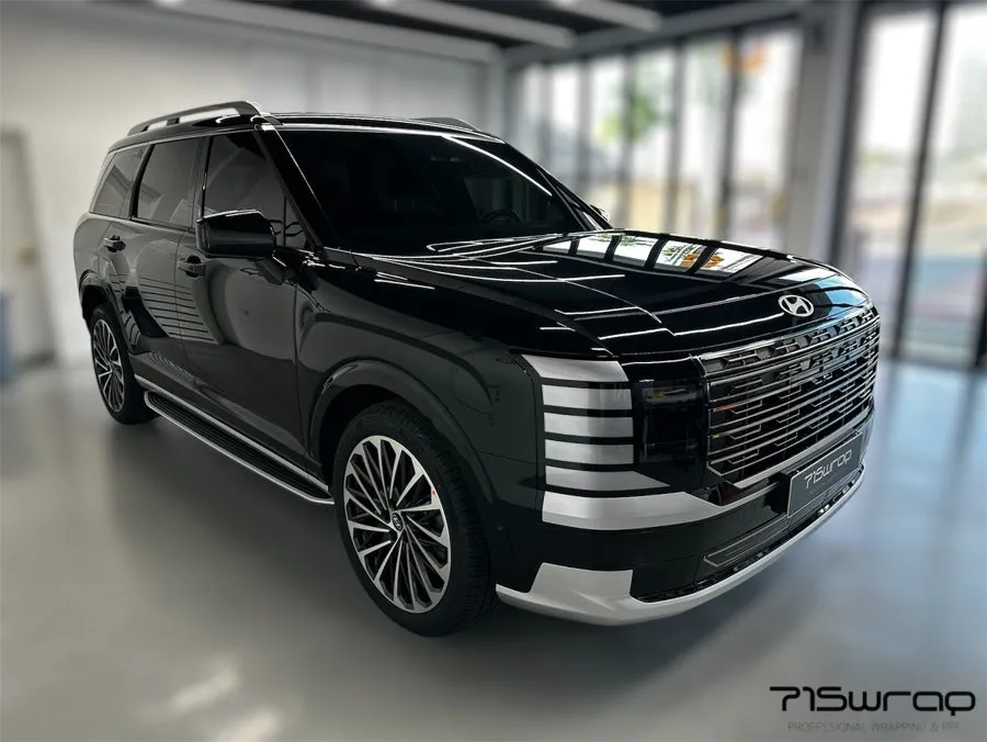 Hyundai Palisadeのカーラッピング事例 施工写真 1-1