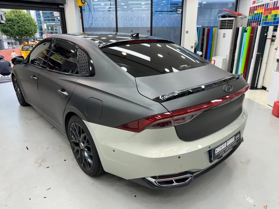 Hyundai Azera PPF施工事例|費用目安と仕上がり 施工写真 3-1
