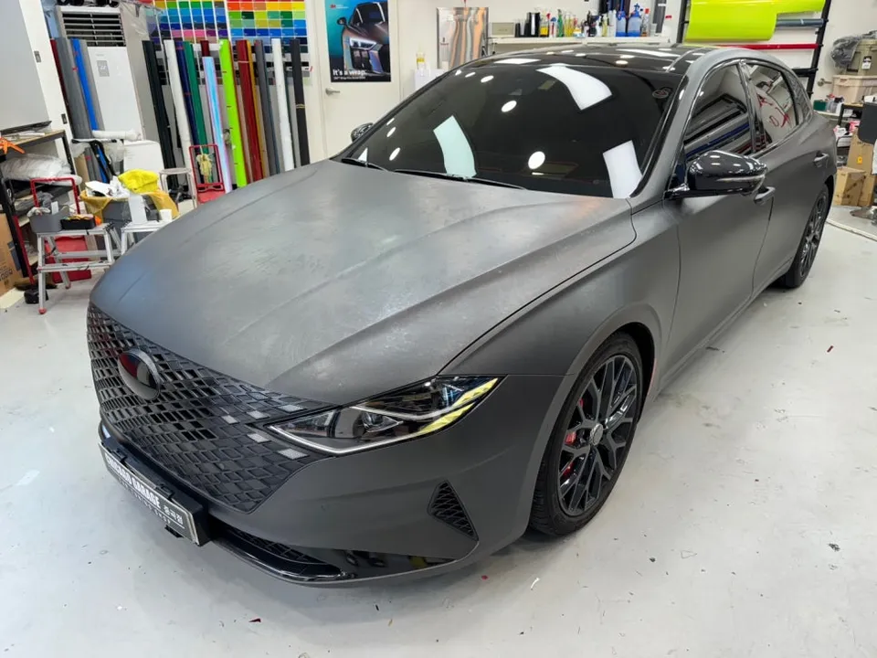 Hyundai Azera PPF施工事例|費用目安と仕上がり 施工写真 1-2
