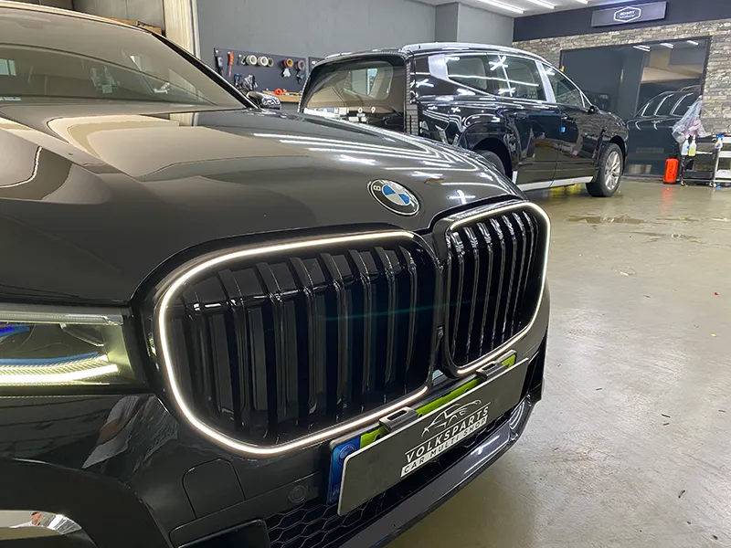 BMW 7 Series ambient lighting - BMW 7 Series Ambient Grille Lighting Review — Enhanced Night Pres photo 3