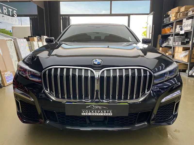 BMW 7 Series ambient lighting - BMW 7 Series Ambient Grille Lighting Review — Enhanced Night Pres photo 5