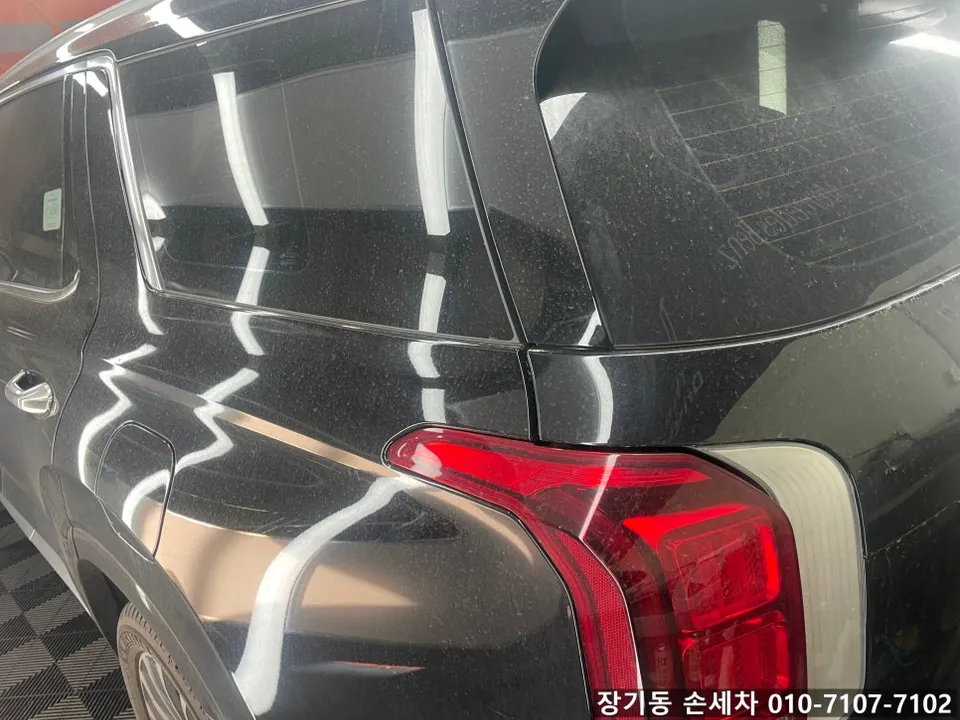 Hyundai Palisadeのガラスコーティング事例|費用目安・仕上がり 施工写真 3-2