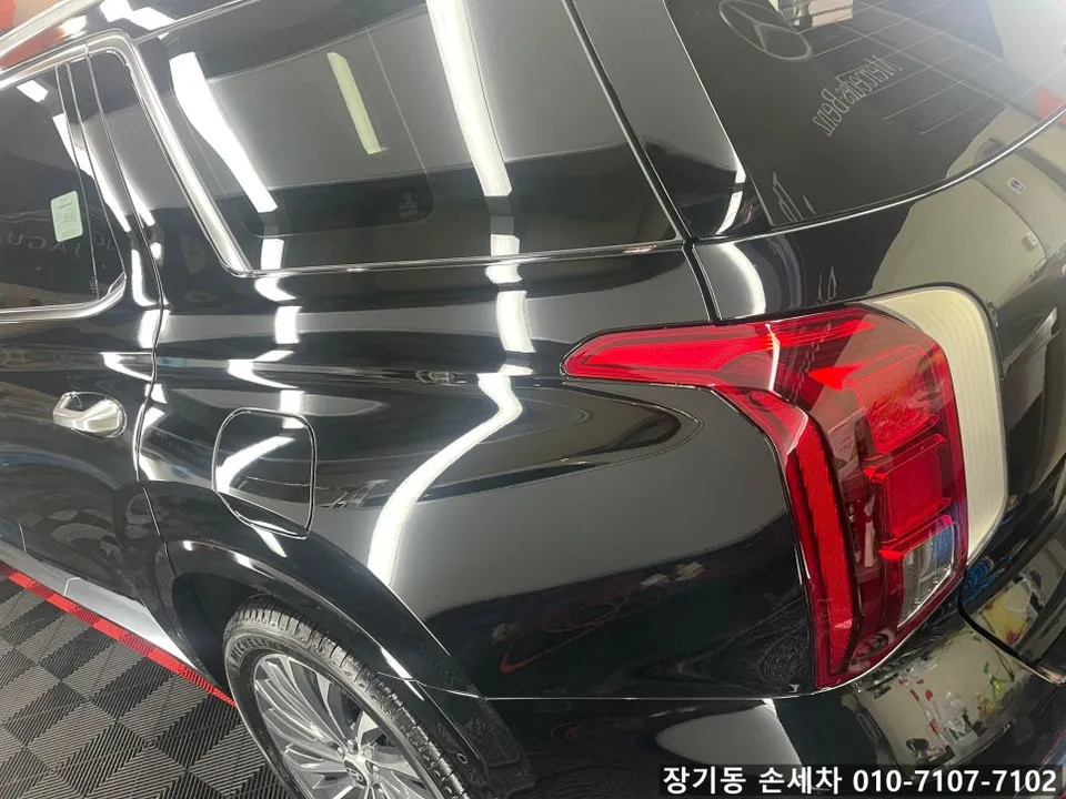 Hyundai Palisadeのガラスコーティング事例|費用目安・仕上がり 施工写真 1-3