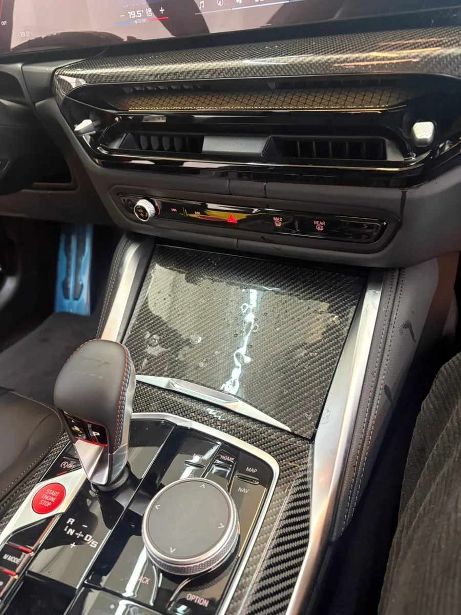 BMW M4 Interior PPF Review — Protect Carbon Trim from Scratches photo 2