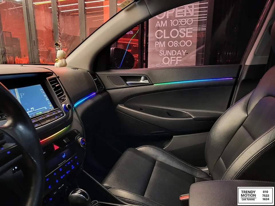 Hyundai Tucson TL ambient lighting - Hyundai Tucson TL Ambient Lighting Review: Cost & Results photo 3