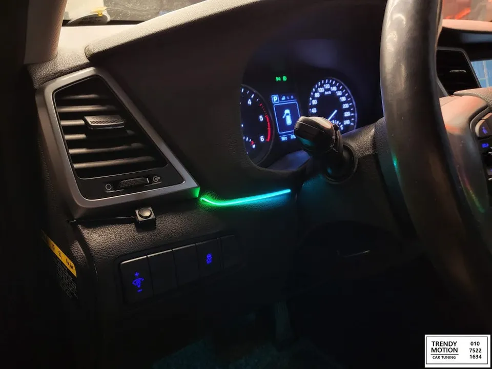 Hyundai Tucson TL ambient lighting - Hyundai Tucson TL Ambient Lighting Review: Cost & Results photo 5
