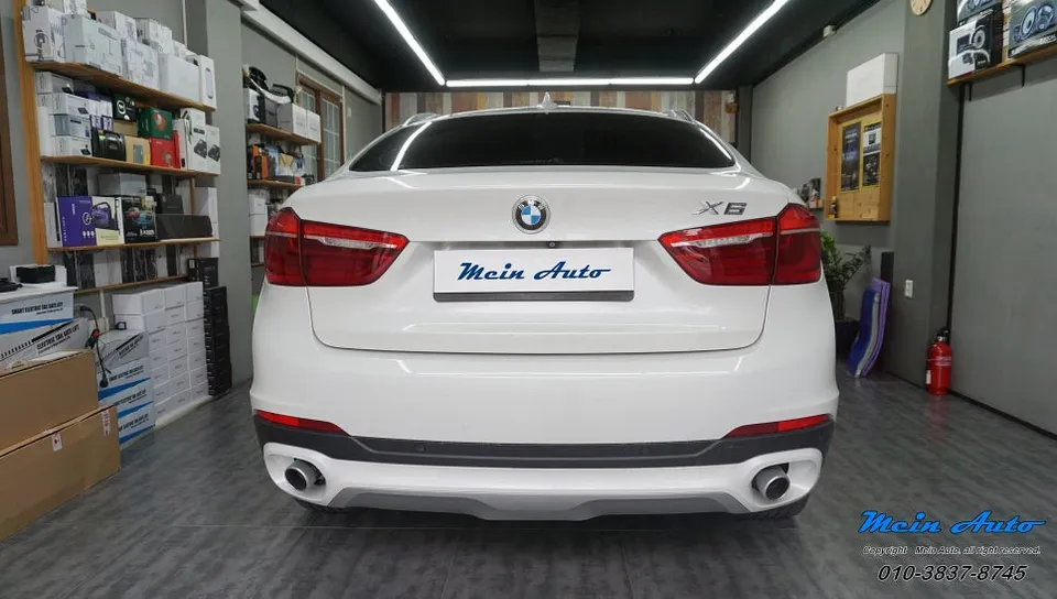 BMW X6のカーオーディオ施工事例 施工写真 1-1