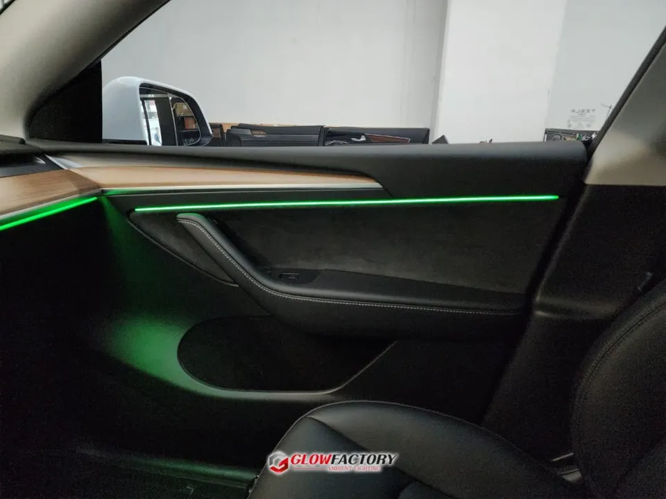 Tesla Model Y ambient lighting - Tesla Model Y Ambient Lighting Review: Stunning Acrylic Glow photo 4