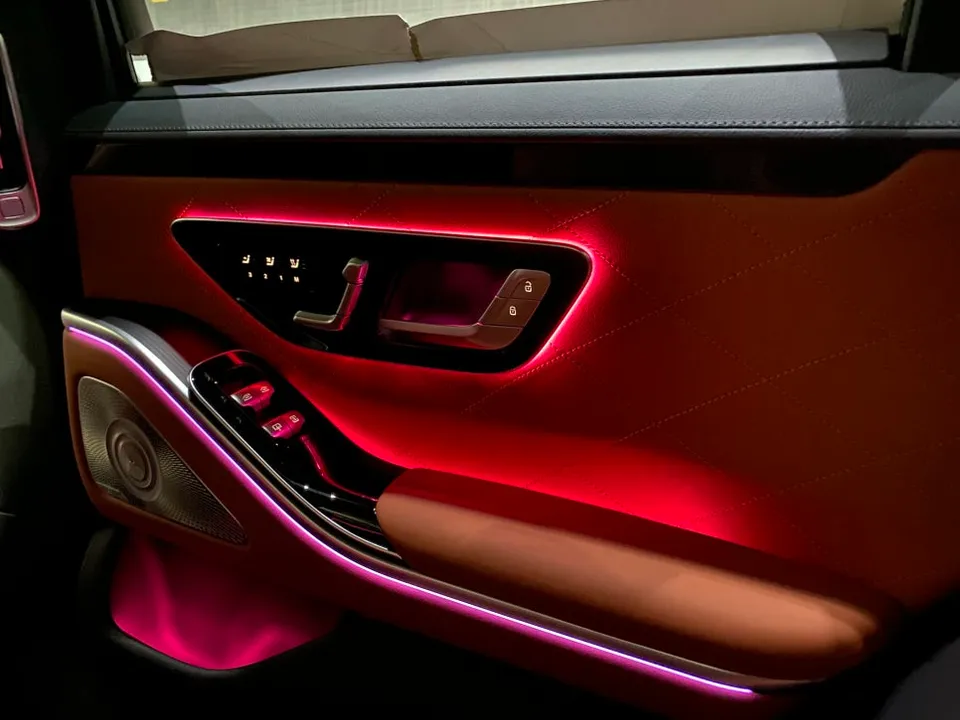 Mercedes-Benz S-Class W223 ambient lighting - Mercedes-Benz S-Class Ambient Lighting Review — Enhanced Interior photo 5
