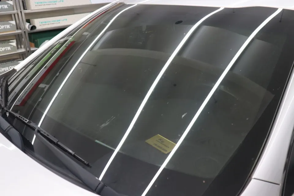 Kia K5のカーフィルム施工事例|断熱・プライバシー効果 施工写真 2-1