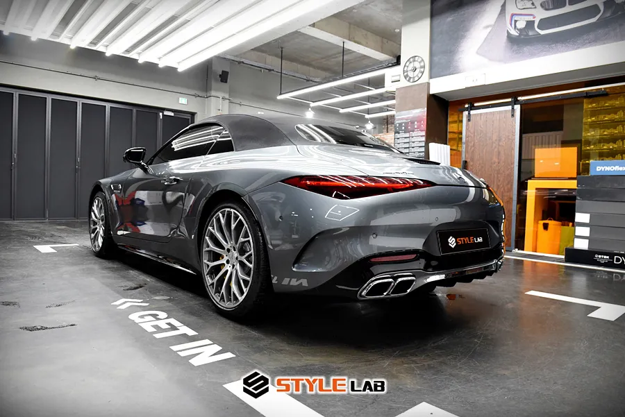 Mercedes-Benz SL63 AMG PPF施工事例｜費用目安・仕上がり 施工写真 2-1