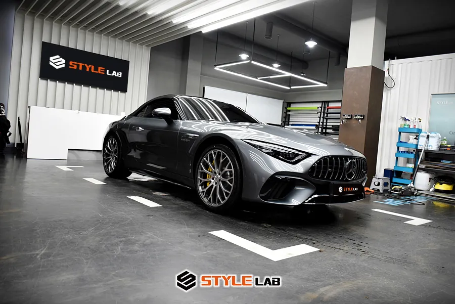 Mercedes-Benz SL63 AMG PPF施工事例｜費用目安・仕上がり 施工写真 3-1