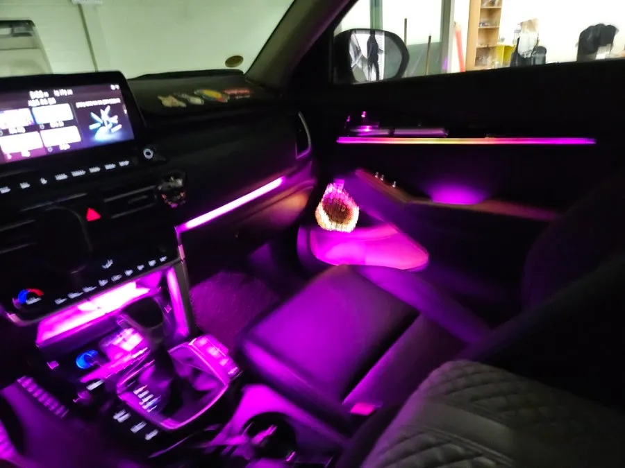 Kia Seltos ambient lighting - Kia Seltos Ambient Lighting Review: Cost & Results photo 3