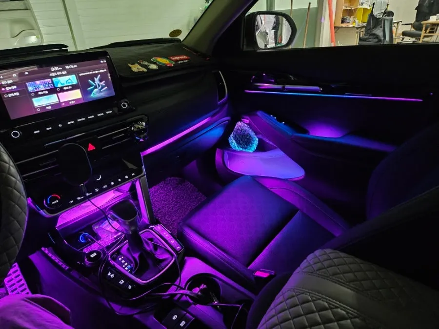 Kia Seltos ambient lighting - Kia Seltos Ambient Lighting Review: Cost & Results photo 4