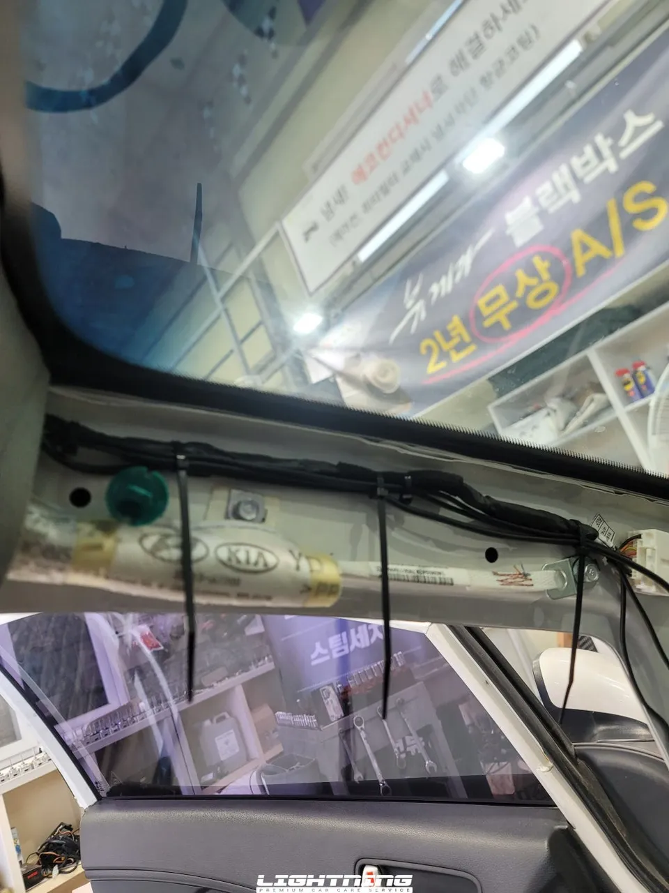 Hyundai Elantraのカーフィルム施工事例｜費用目安・仕上がり 施工写真 6
